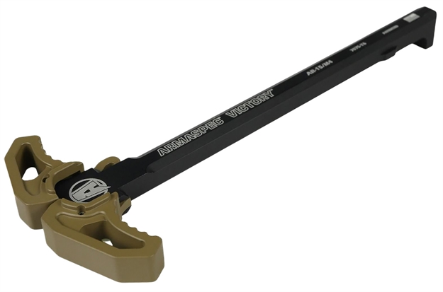 Picture of  Armaspec Arm161-Fde Victory Charging Handle Flat Dark Earth Aluminum Ambidextrous Hand