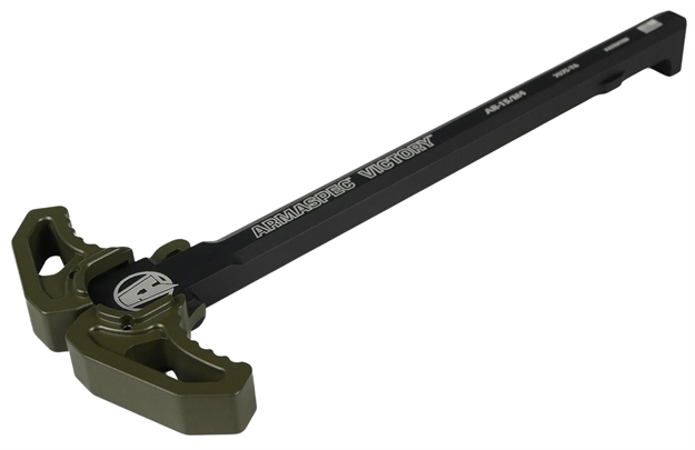 Picture of  Armaspec Arm161-Odg Victory Charging Handle OD Green Aluminum Ambidextrous Hand
