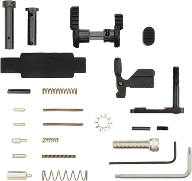 Picture of Armaspec Superlight Lower Part Kit Ar15 Black ARM252BLK
