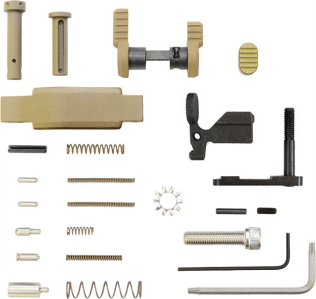 Picture of Armaspec Superlight Lower Part Kit Ar15 Fde ARM252FDE 810048491476