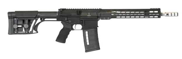 Picture of  Armalite Ar103gn13 Ar-10 Competition 308 Win 25+1 13.50" Barrel, Black Hard Coat Anodized Receiver,  Adjustable Luth-Ar Mba-1 Stock, Optics Ready