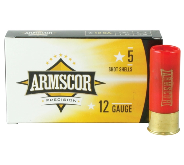 Picture of Armscor 12G 2.75" 00Bk 5Ct