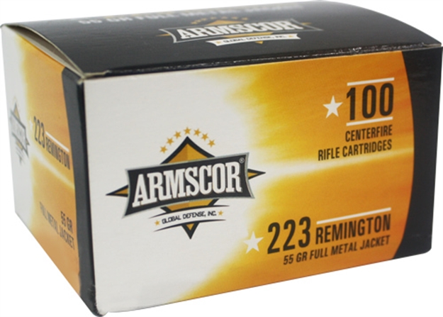 Picture of Armscor 223 Rem 55Gr Fmj 1200Rd Case Lot 50447