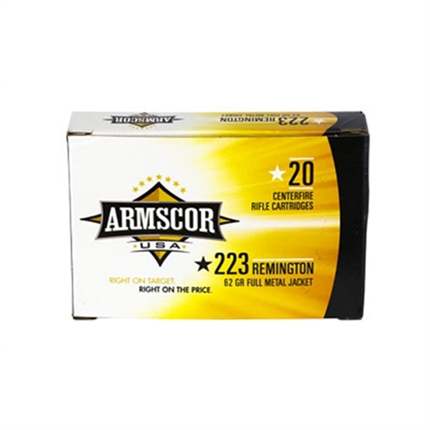Picture of Armscor Fac2238n Usa  223Rem 62Gr Full Metal Jacket 20 Per Box/50 Case 812285020129 -