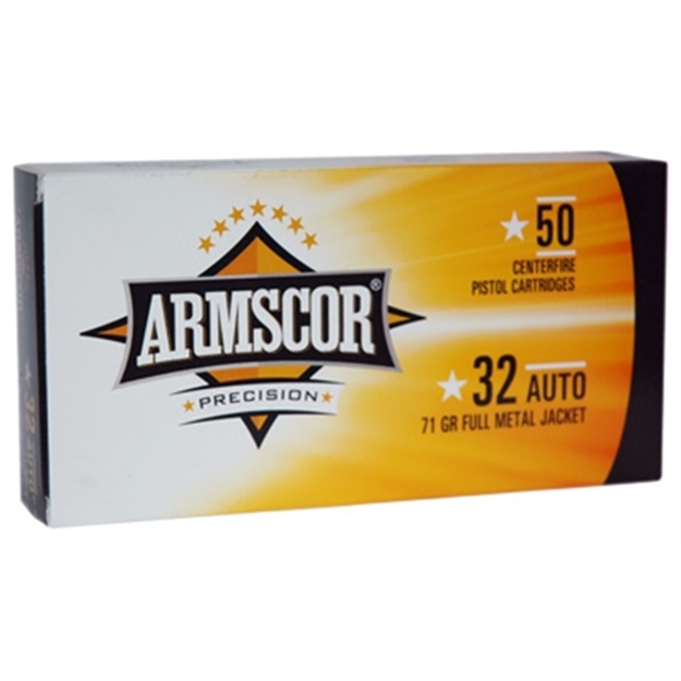Picture of Armscor/Rock Island Ammo .32Acp 71Gr. Fmj 50-Pack 50180PH