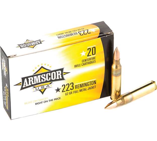Picture of Armscor Fac2238n Usa  223Rem 62Gr Full Metal Jacket 20 Per Box/50 Case 812285020129 -