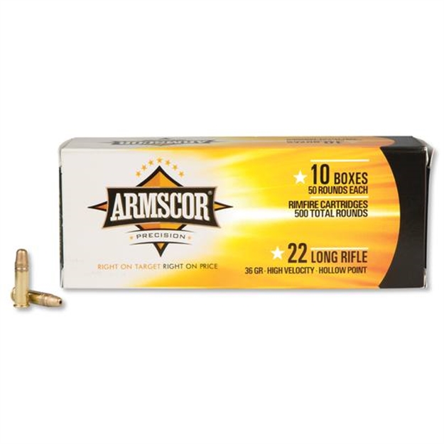 Picture of Rock Island - Armscor Armscor 22Lr 36Gr Hvhp 50/Bx 500Bk 50015PH