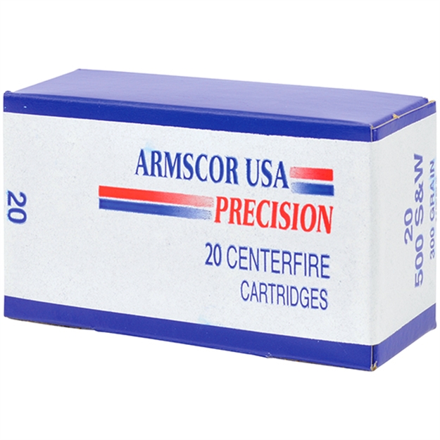 Picture of  Armscor Fac500sw1n Usa  500S&W Mag 300Gr Hornady Xtp Hollow Point 20 Per Box/20 Case 812285022024