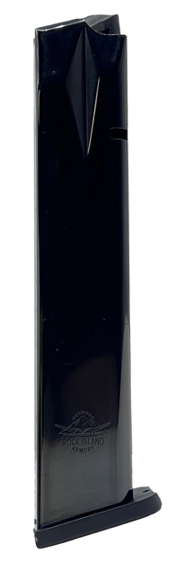 Picture of  Rock Island 5417329 5.0  26Rd Extended 9Mm Luger Black Steel