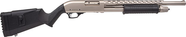 Picture of Armscor Island Pump 12Ga 3" 18.5" 5Rd Nickel AGM5