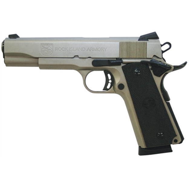 Picture of Armscor/Rock Island Island Rock Standard FS 45Acp 5" FS 8Rd Matte Nickel< 51448