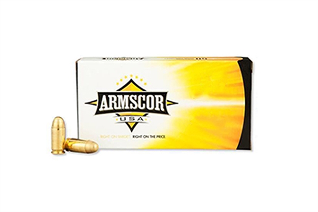 Picture of Armscor 50444 Precision Value Pack 9Mmluger 115Gr Full Metal Jacket 100 Per Box/12 Case 50444-ARM 4806015504443