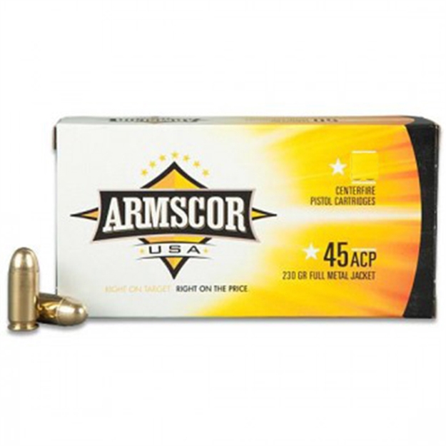 Picture of Armscor/Rock Island Ammo 45Acp 230Gr Fmj Value PK 250/Bx