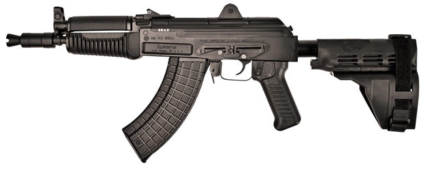 Picture of Arsenal Sam7k, Milled Receiver Pistol, 7.62X39 With Sig Sauer'S Pistol Stabilizing Brace