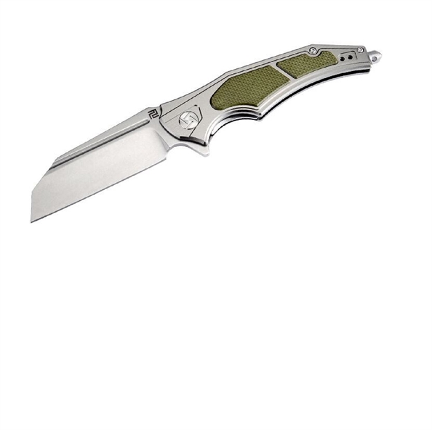 Picture of Artisan Apache Nomad Folder 3.82 IN D2 Aluminum-Green G-10
