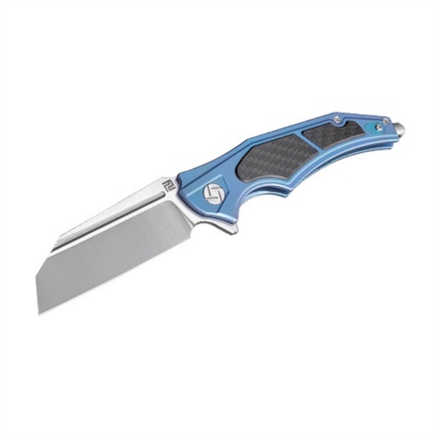 Picture of Artisan Apache Nomad Folder 3.82In S35vn Blade Blue Titanium 1813G-BUS
