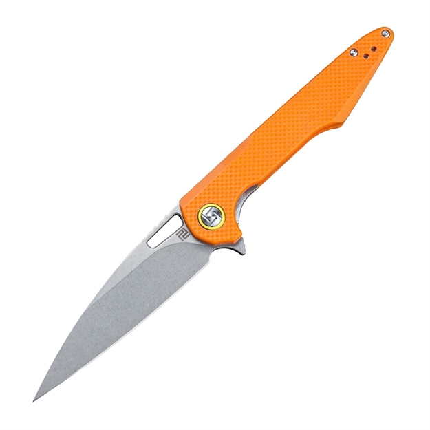 Picture of Artisan Archaeo Folder 3.85 IN D2 Blade Orange G-10 Handle