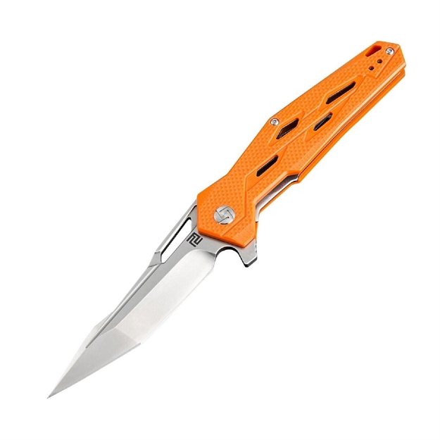 Picture of Artisan Bombardier Folder 3.54 IN D2 Blade Orange G-10