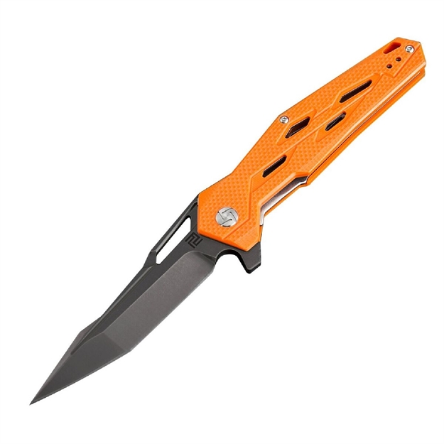 Picture of Artisan Bombardier Folder 3.54 IN D2 Blk Blade Orange G-10