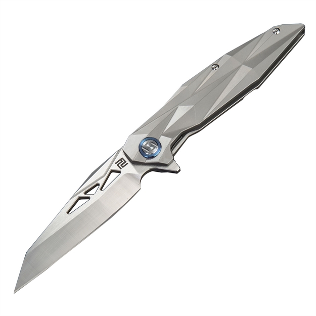 Picture of Artisan Cygnus Folder 3.54 IN Blade Gray Titanium Handle