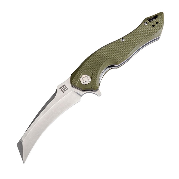 Picture of Artisan Eagle Folder 3.46 IN D2 Blade Green G-10 Handle