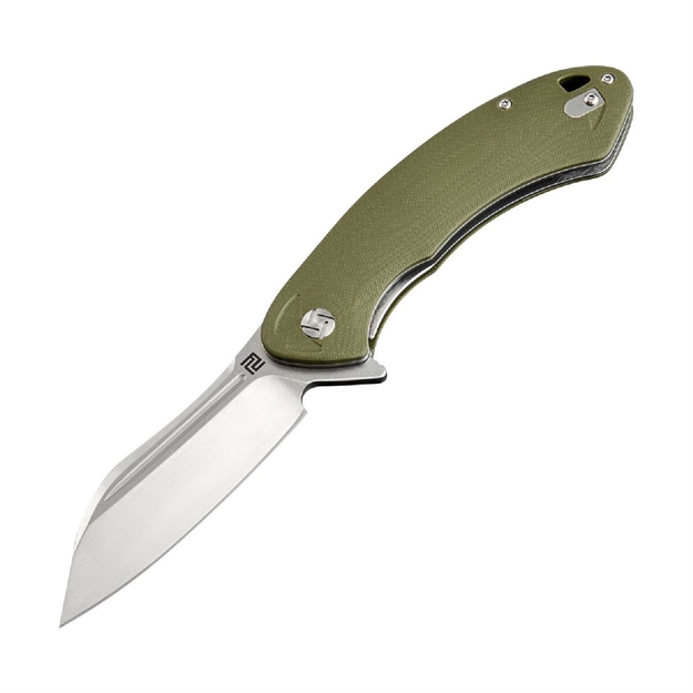 Picture of Artisan Eterno Folder 3.54 IN D2 Blade Green Curved G-10