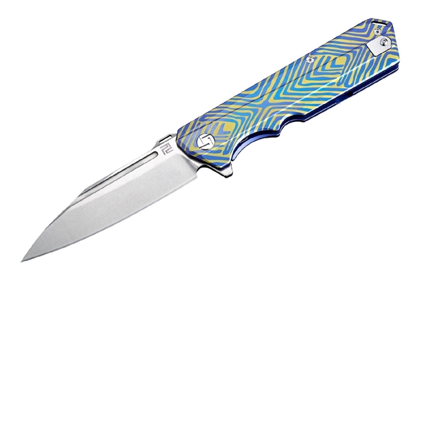 Picture of Artisan Littoral Folder 3.54 IN S35vn Blade Titanium Handle
