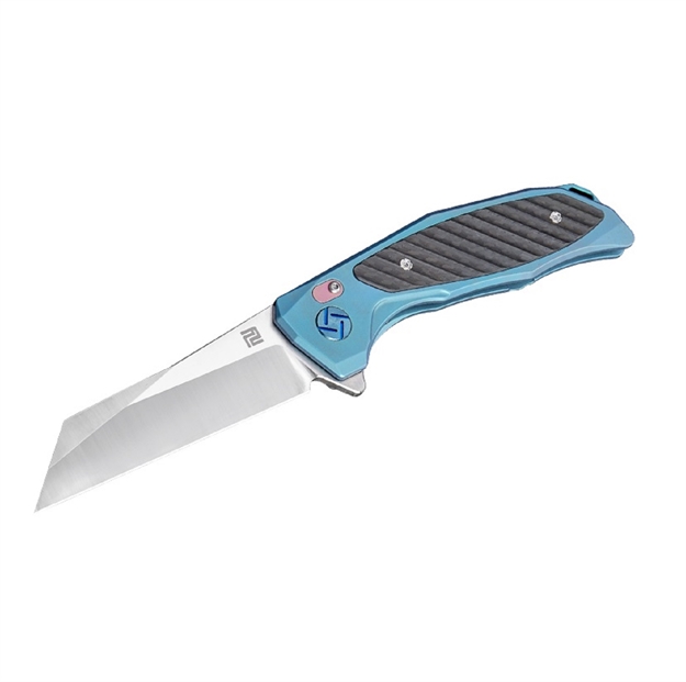 Picture of Artisan Megahawk Folder 3.62In M390 Blade Blue Titanium Hndl