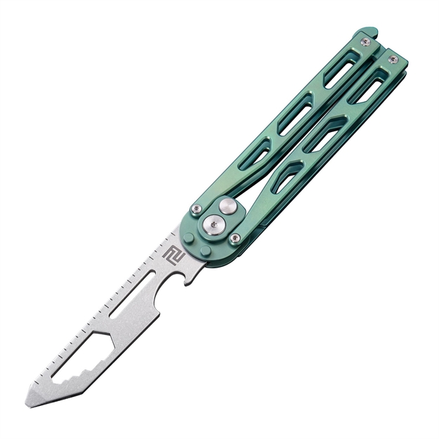 Picture of Artisan Mini Kinetic Tool Green Titanium NO Blade 8Cr