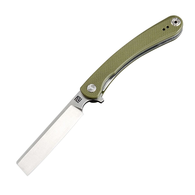 Picture of Artisan Orthodox Folder 3.54 IN D2 Blade Green G-10