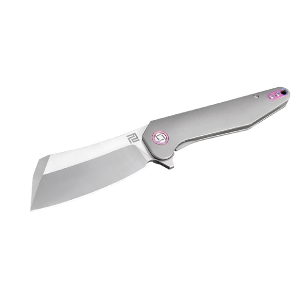 Picture of Artisan Osprey Folder 3.74 IN M390 Blade Gray Titanium Hndl