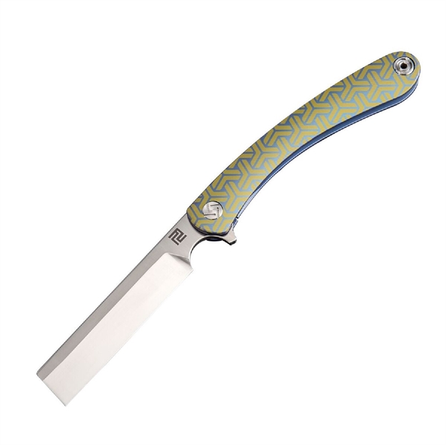 Picture of Artisan Othodox Folder 2.95 IN Fancy Green Titanium S35vn