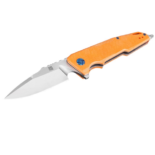 Picture of Artisan Predator Folder 3.74 IN Orange G-10 Handle D2