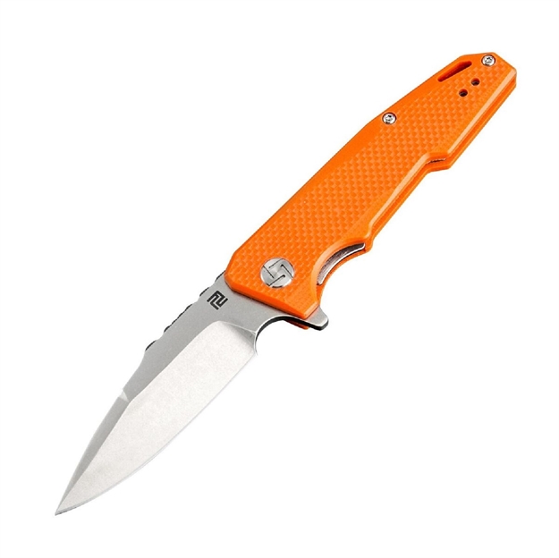 Picture of Artisan Predator Folder D2 Blade Orange G-10 Handle