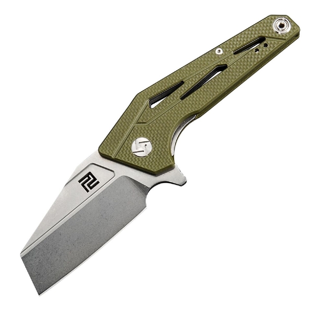 Picture of Artisan Ravine Folder 2.83 IN D2 Blade Green G-10 Handle