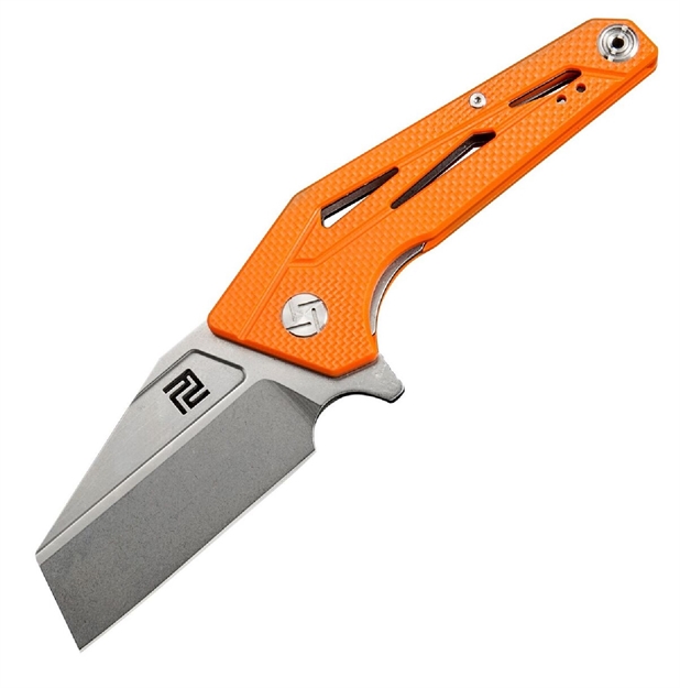 Picture of Artisan Ravine Folder 2.83 IN D2 Blade Orange G-10 Handle