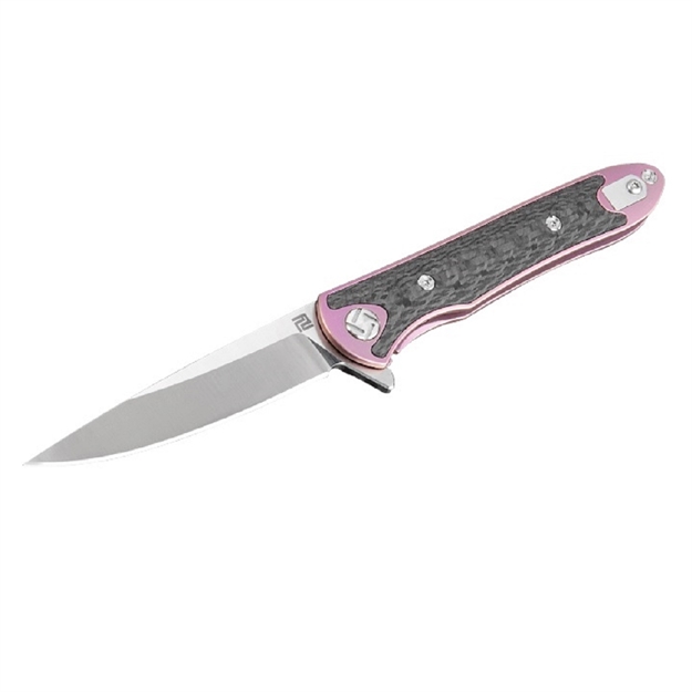 Picture of Artisan Shark Folder 3.15 In. Rose Titanium Handle S35vn