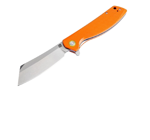 Picture of Artisan Tomahawk Folder 3.94 IN D2 Orange G-10 Handle