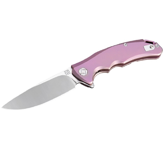 Picture of Artisan Tradition Folder 3.27 IN Rose Titanium Handle Plain