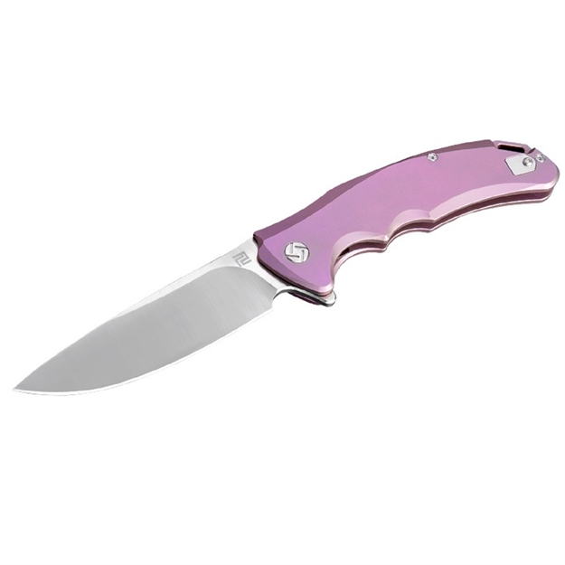 Picture of Artisan Tradition Folder 3.94 IN Rose Titanium Handle Plain