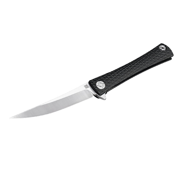 Picture of Artisan Waistline Folder 4.06 IN M390 Black Titanium Handle