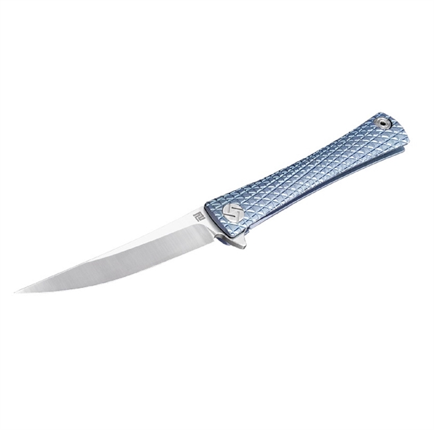 Picture of Artisan Waistline Folder 4.06In S35vn Blade Blue Titanium
