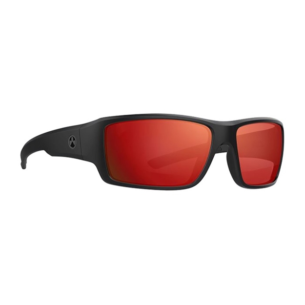 Picture of Ascent Glasses Black Frame/Gray Lens Red Mirror Polarized