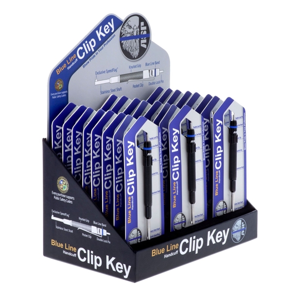 Picture of Asp Blue Line Cuff Key Self Merchandiser 24 PK