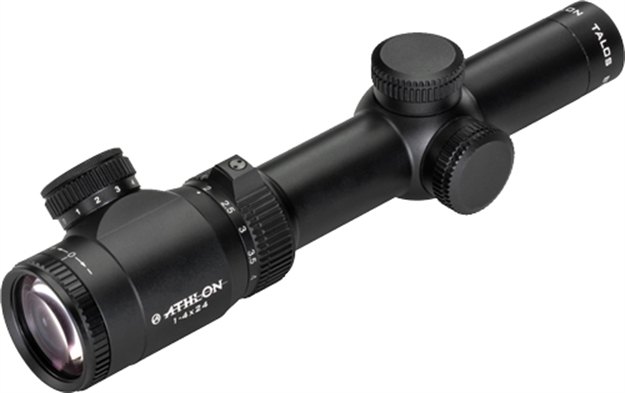 Picture of Athlon Optics Scope Talos Btr 1-4X24 Gen2 30Mm Ahsr14 IR Mil Black 215026 813869021426