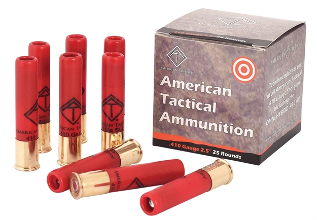 Picture of  Ati Atiac410r Shotshell  410Gauge 2.50" 1/2Oz Slug Shot 25 Per Box/10 Case 819644021926