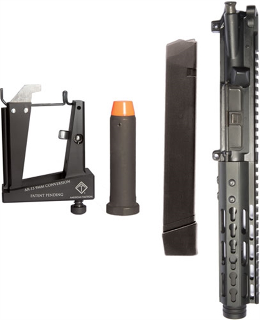 Picture of American Tactical 9Mm Pistol Conv. Kit Ar-15 5.5" 9Mm Keymod Upper/31Rd Mag