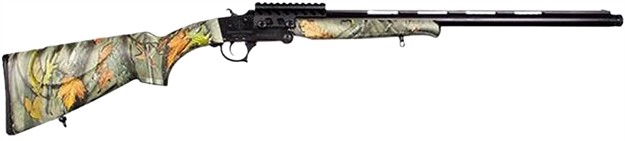 Picture of  Ati Atig12nmd23c Nomad  12 Gauge Break Open 3" 1 Shotgun Shell, 23" Matte Black Single Shot Vent Rib Barrel, Matte Black Receiver, Camo Fixed W/Saddle Mount Synthetic Stock 819644024392