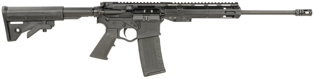 Picture of  Ati Atigax5569ml Alpha-15 Maxx 5.56X45mm Nato 30+1 16" Black Threaded Barrel, Black Picatinny Rail Polymer Receiver, 9" Polymer Handguard, Ati Mm4 Black Synthetic Stock, Black Polymer Grip, Right Hand 810113111025