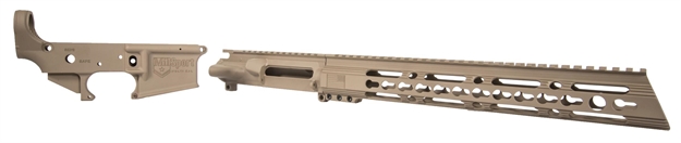 Picture of Ati Grcvrailfde Ar15/M16 Lower And Upper Receiver Flat Dark Earth Cerakote